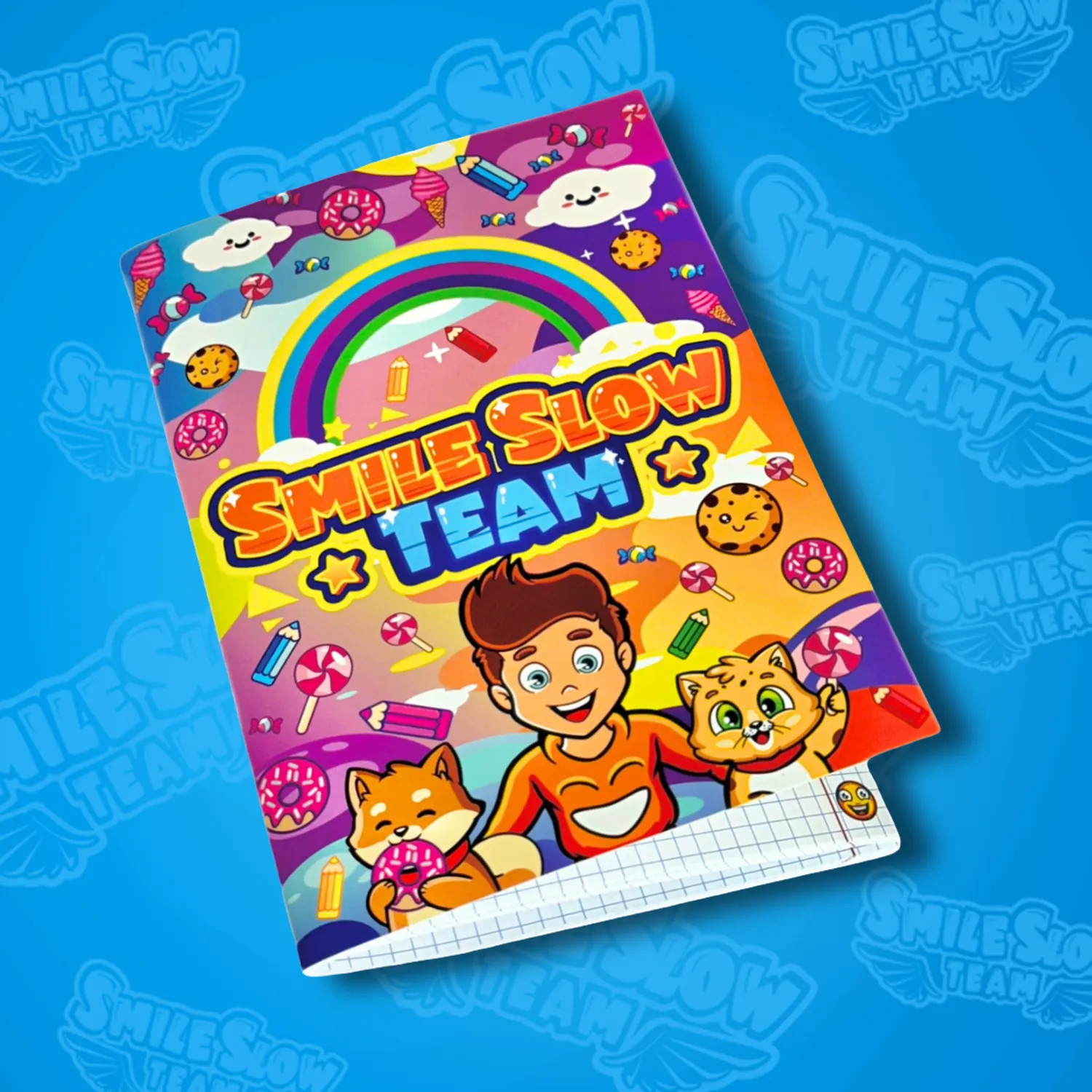 ZESZYT CUKIERKOWA KRAINA SMILESLOW TEAM